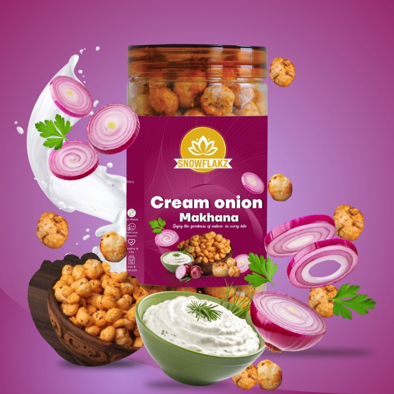 Cream Onion Makhana - Image 2